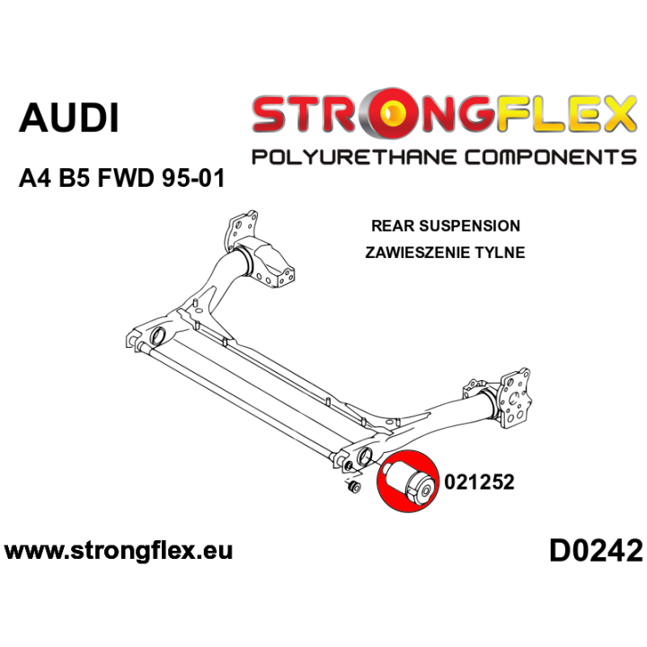 026279B: Kompletny zestaw zawieszenia Strongflex