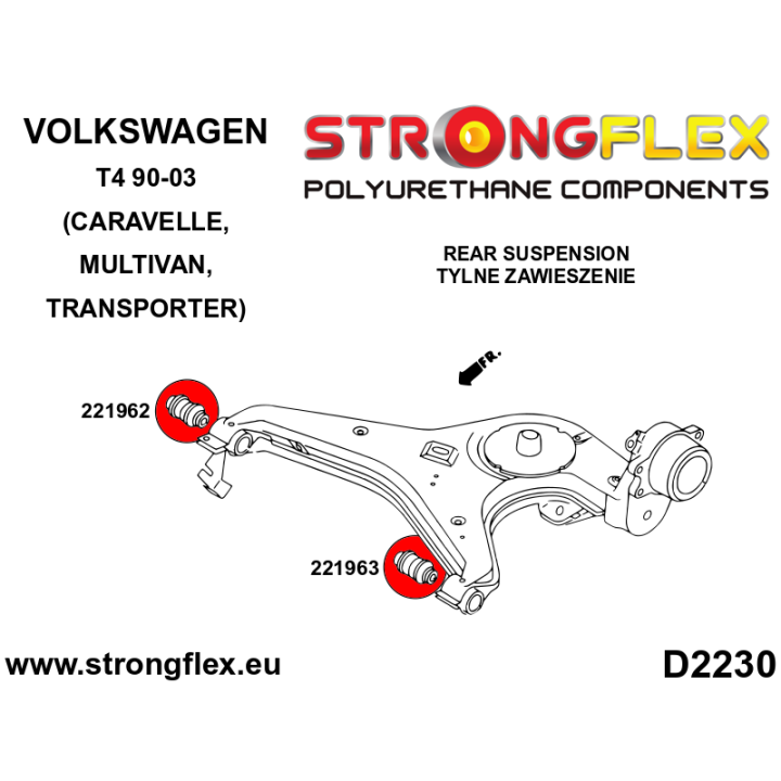 226233A: Zestaw zawieszenia SPORT Strongflex