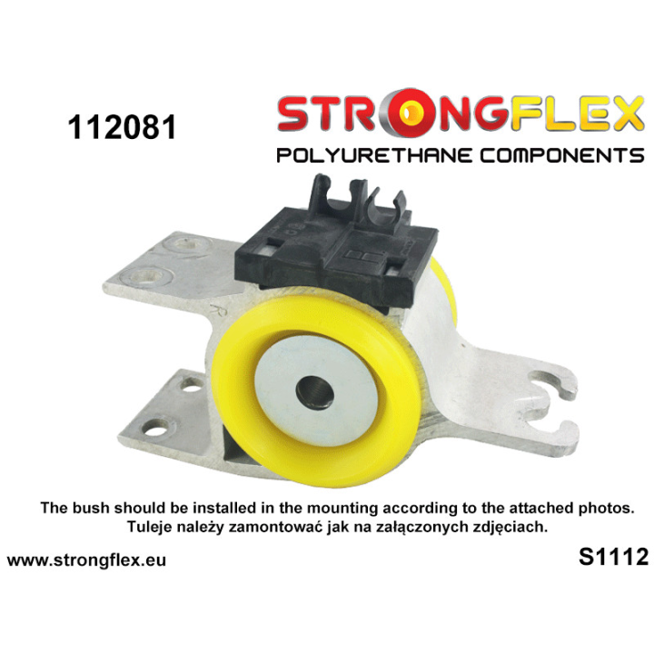 116280A: Zestaw zawieszenia przedniego SPORT Strongflex