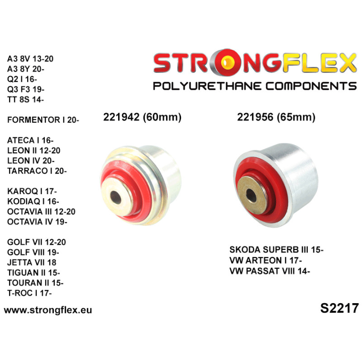 226228B: Kompletny zestaw zawieszenia Strongflex