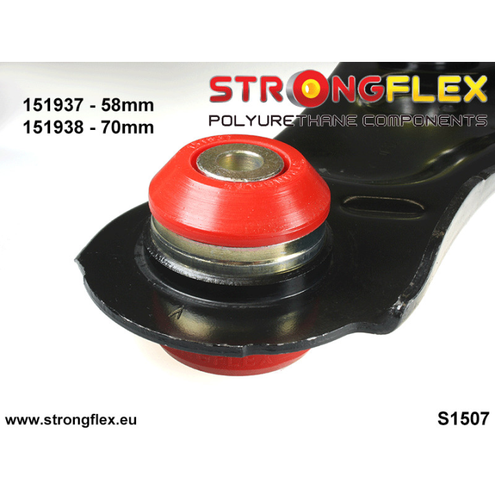 156083B: Zestaw zawieszenia przedniego Strongflex