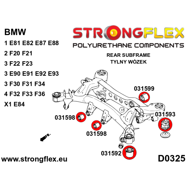 Strongflex 036051B: Kompletny zestaw zawieszenia