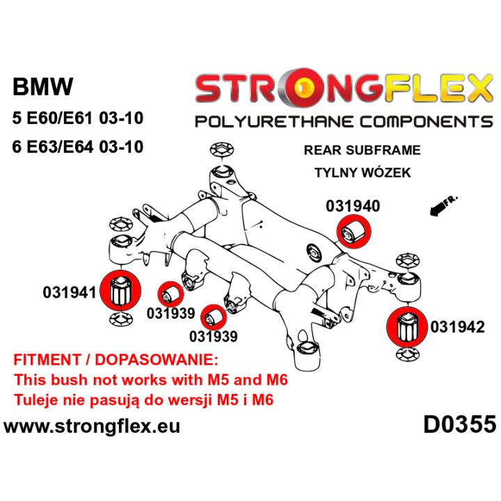 Strongflex 036249A: Zestaw zawieszenia SPORT
