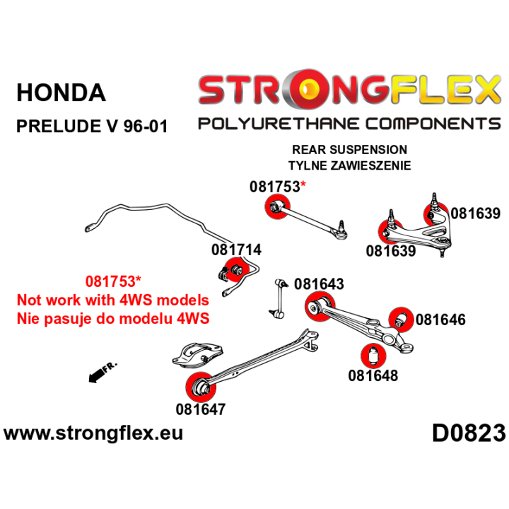 Strongflex 086205A: Zestaw zawieszenia SPORT