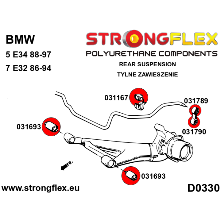 Strongflex 036173B: Kompletny zestaw zawieszenia