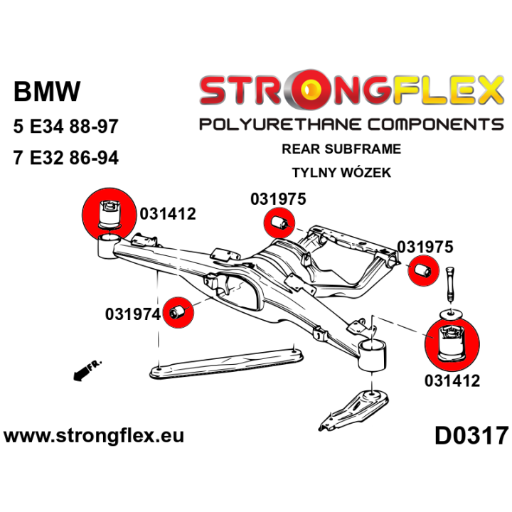 Strongflex 036173B: Kompletny zestaw zawieszenia