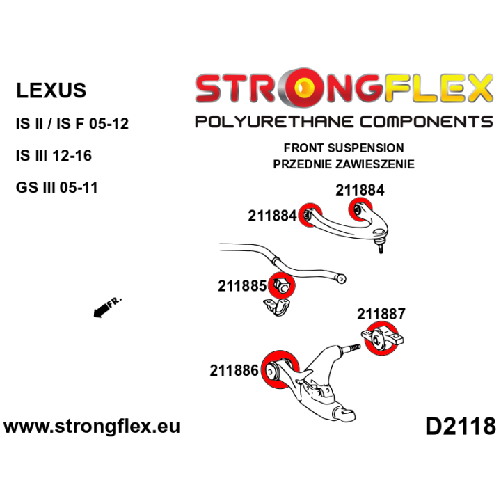 Strongflex 216235B: Kompletny zestaw zawieszenia