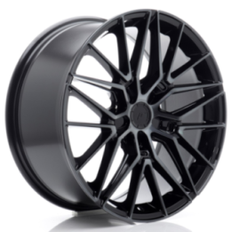JR Wheels JR38 19x8 ET20-40 5H BLANK Black Machined w/ Tinted Face