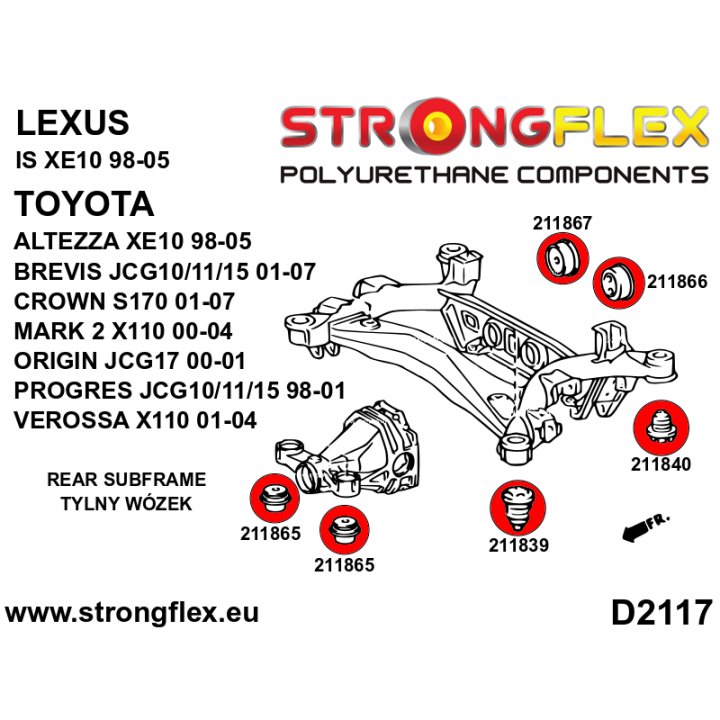Strongflex 216231B: Kompletny zestaw zawieszenia
