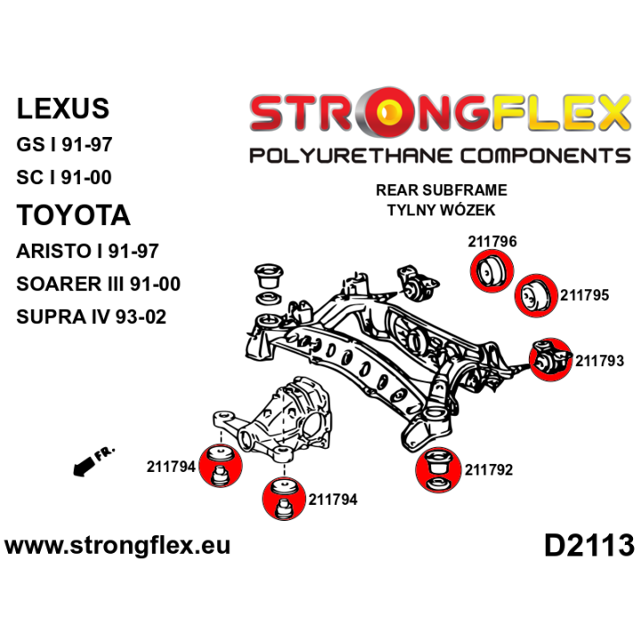 Strongflex 216228B: Kompletny zestaw zawieszenia