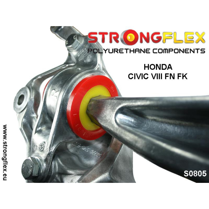 081801A: Tuleja wahacza przedniego tylna SPORT Strongflex
