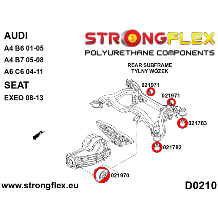 Strongflex 026210B: Kompletny zestaw zawieszenia