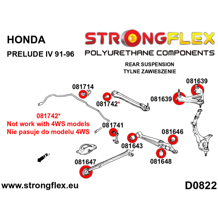 Strongflex 086204B: Kompletny zestaw zawieszenia