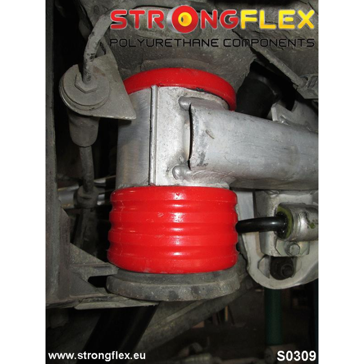 Strongflex 036191A: Zestaw tulei tylnego wózka E39 Touring SPORT