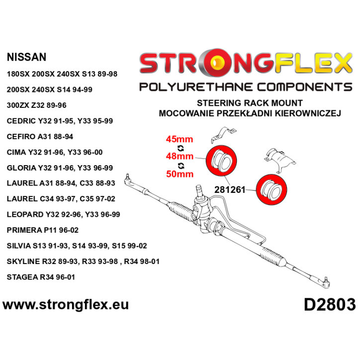 Strongflex 286116B: Kompletny zestaw zawieszenia