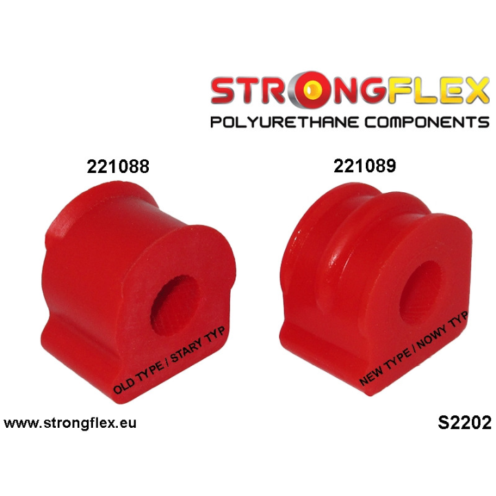 Strongflex 226086A: Zestaw zawieszenia przedniego SPORT