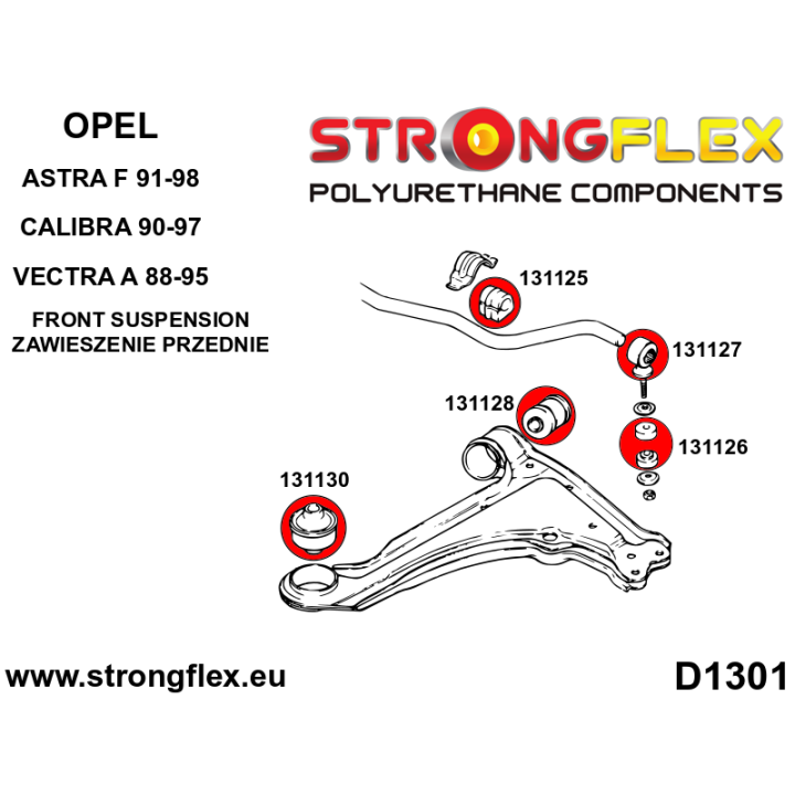 Strongflex 136025A: Zestaw poliuretanowy kompletny SPORT