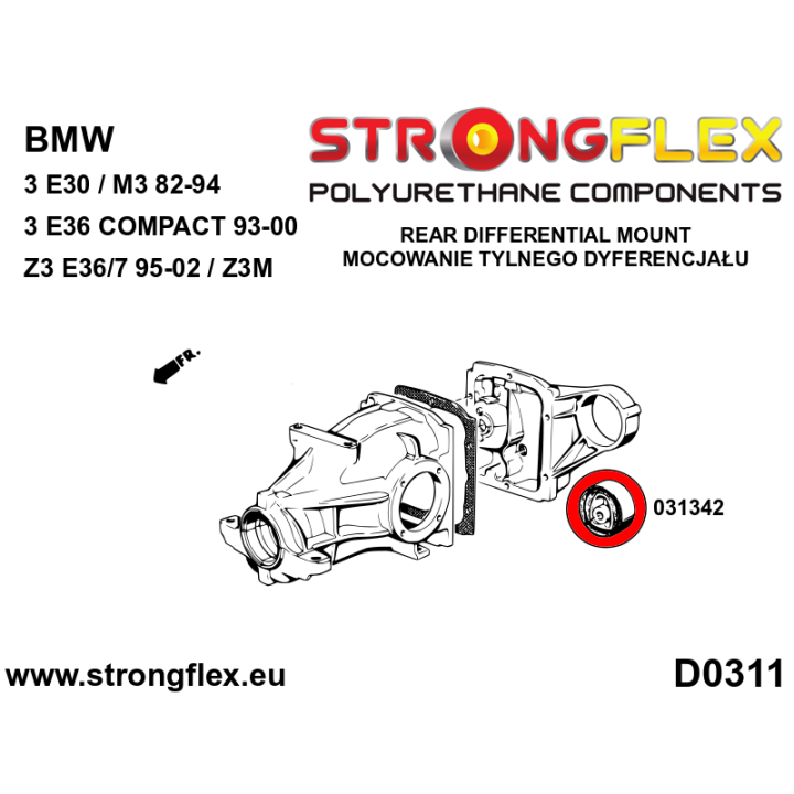 Strongflex 036103B: Kompletny zestaw zawieszenia