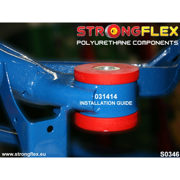 031414B: Tuleja tylnego wózka tylna Strongflex