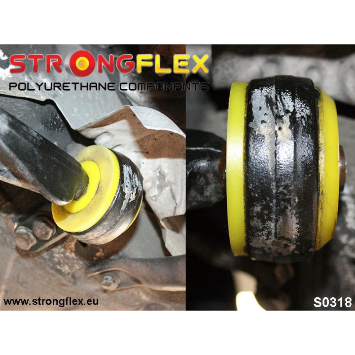 031195A: Tuleja wahacza przedniego - centryczna 60mm SPORT Strongflex