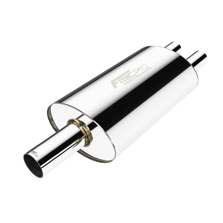 Tłumik przelotowy owalny FMIC.Pro 425mm 63/89mm