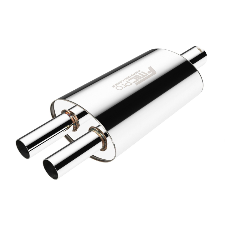 Tłumik przelotowy owalny FMIC.Pro 425mm 63/89mm