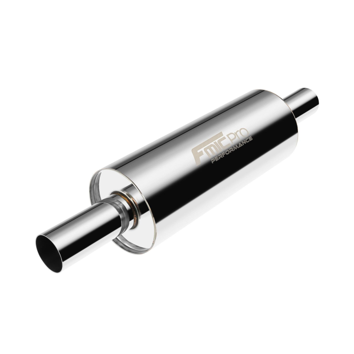 Tłumik przelotowy okrągły FMIC.Pro 425mm 63/63mm średnica 127mm