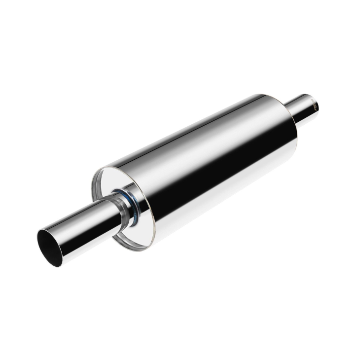 Tłumik przelotowy okrągły FMIC.Pro 425mm 63/63mm średnica 127mm