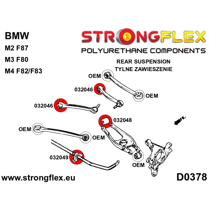 036068A: Kompletny zestaw zawieszenia SPORT Strongflex
