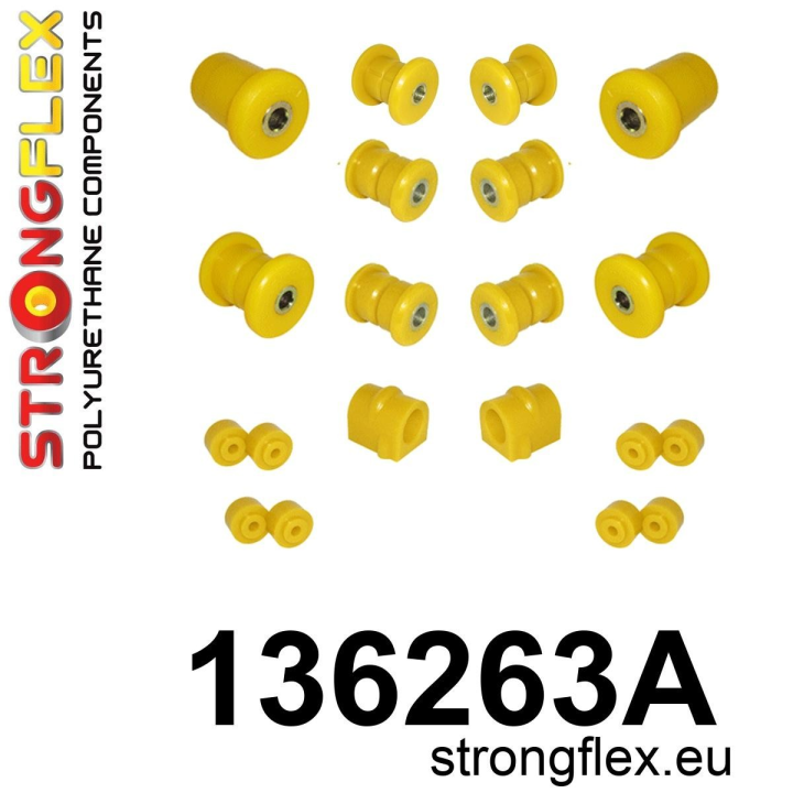 136263A: Zestaw zawieszenia przedniego SPORT Strongflex