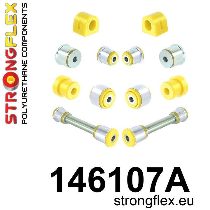 146107A: Zestaw zawieszenia przedniego SPORT Strongflex