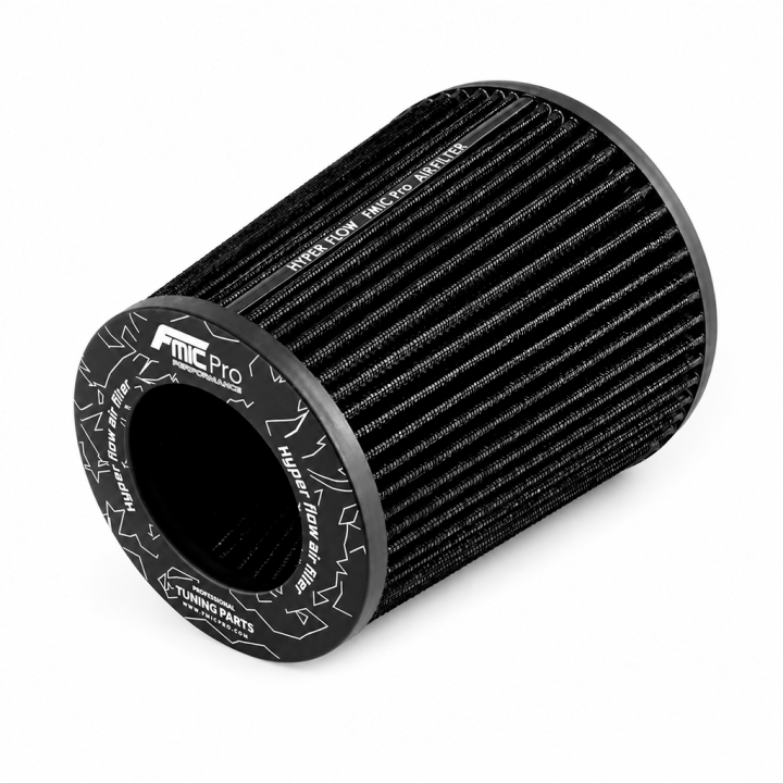 Stożkowy filtr powietrza FMIC.Pro dł. 175mm średnica montażowa 89mm Czarny