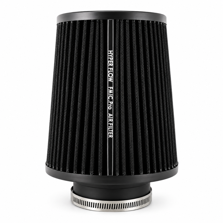 Stożkowy filtr powietrza FMIC.Pro dł. 175mm średnica montażowa 76mm