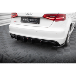 Dokładka Tylna Audi A3 S-Line Sportback 8V (Wersja z podwójnymi końcówkami wydechu z jednej strony)