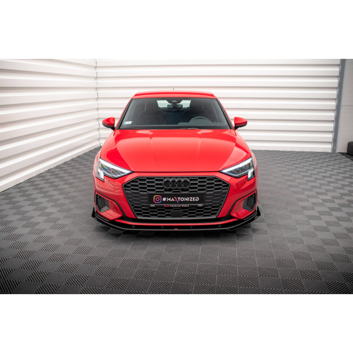 Splitter Przedni Street Pro + Flaps Audi A3 8Y