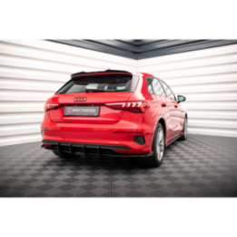 Dokładka Tylna Street Pro + Flaps Audi A3 Sportback 8Y