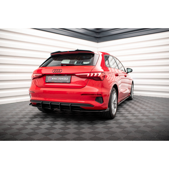 Dokładka Tylna Street Pro + Flaps Audi A3 Sportback 8Y