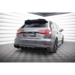 Dokładka Tylna Audi A3 S-Line Sportback 8V Facelift (Wersja z pojedynczymi wydechami z dwóch stron)