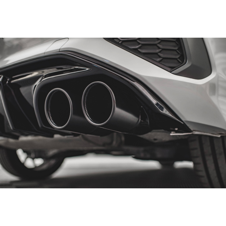 Dokładka Tylna + Atrapa Wydechu Audi A3 S-Line Sportback  8Y