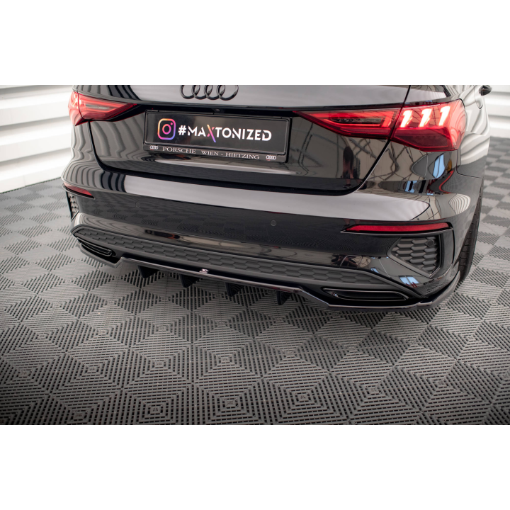 Splitter Tylny (Z Dyfuzorem) Audi A3 S-Line Sedan 8Y
