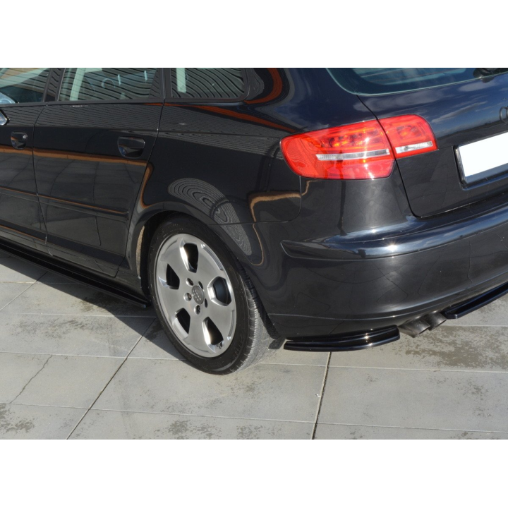 Splittery tylne Audi A3 Sportback 8P i 8P Facelift