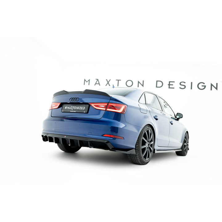 Dokładka Tylna Audi A3 Sedan 8V (Wersja z pojedynczą końcówką wydechu z jednej strony)