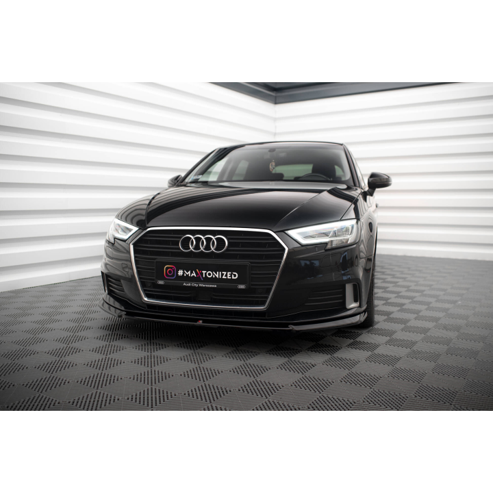 Splitter Przedni V.2 Audi A3 Sportback 8V Facelift