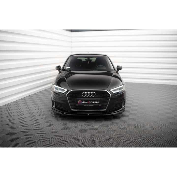 Splitter Przedni V.2 Audi A3 Sportback 8V Facelift