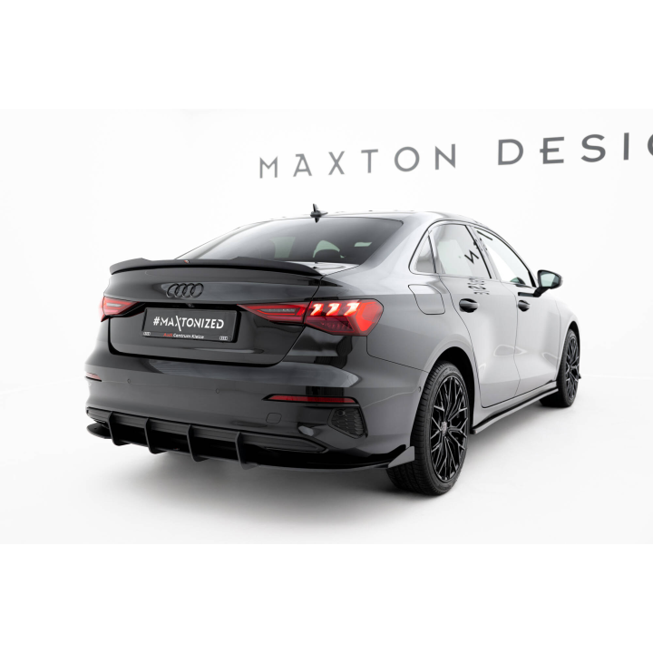 Dyfuzor Tylny Street Pro + Flaps Audi A3 Sedan 8Y