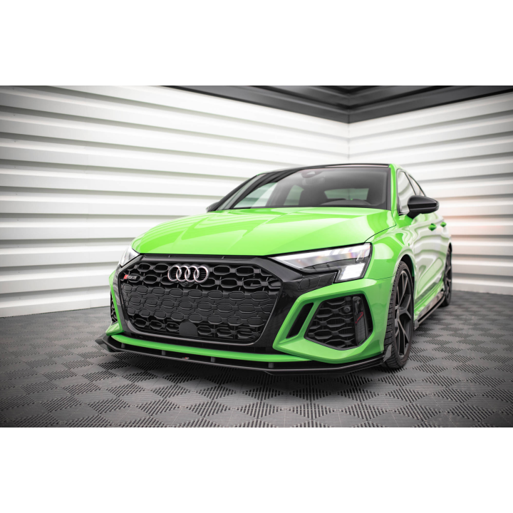 Splitter Przedni Street Pro V.1  + Flaps Audi RS3 8Y