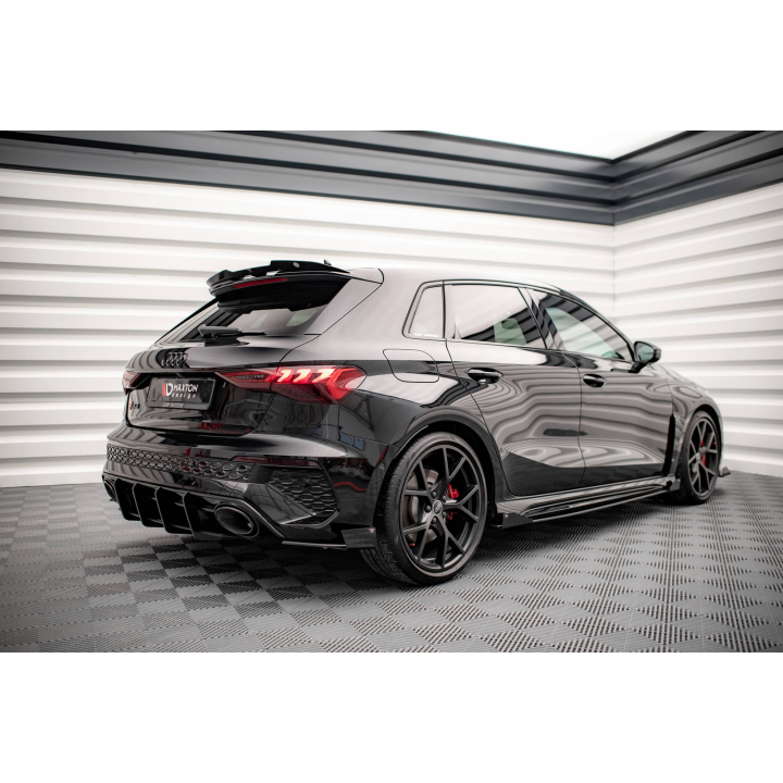 Splittery Tylne Boczne Street Pro + Flaps Audi RS3 Sportback 8Y