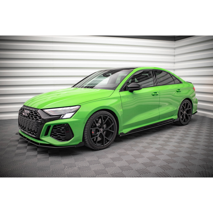 Dokładki progów Street Pro + Flaps Audi RS3 Sedan 8Y