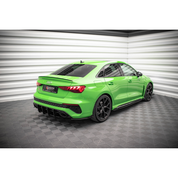 Splittery Tylne Boczne Street Pro + Flaps Audi RS3 Sedan 8Y