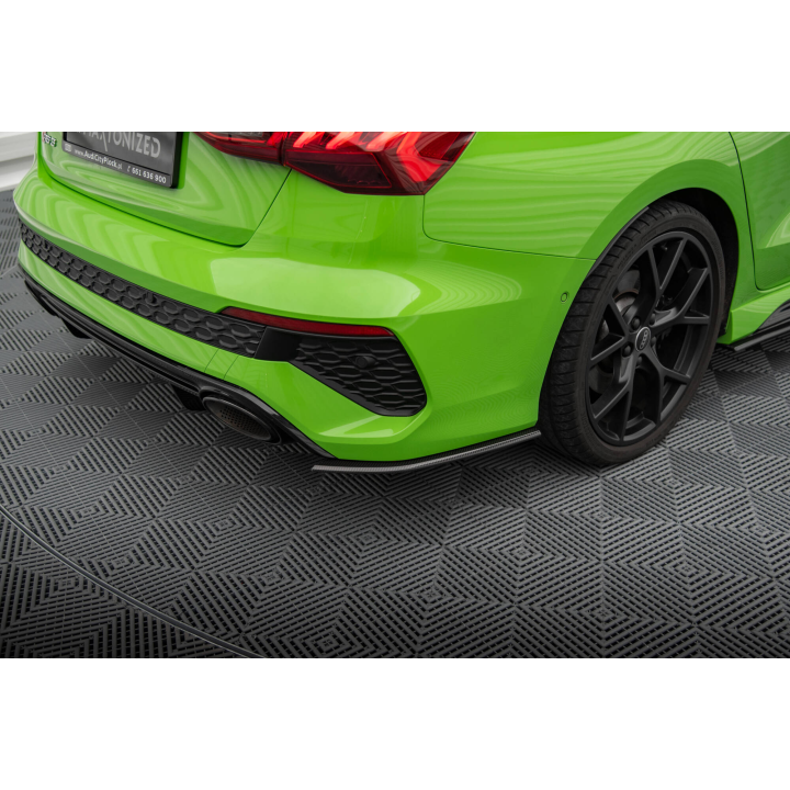 Karbonowe Splittery Tylne Boczne Prepreg Audi RS3 Sedan 8Y